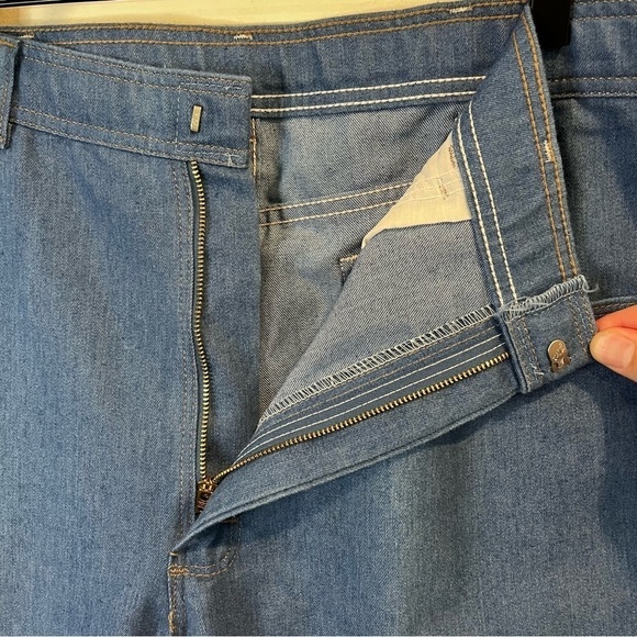 Men’s | Vintage Wrangler Buttonless Straight Jeans | Size 38x32 - Picture 3 of 9